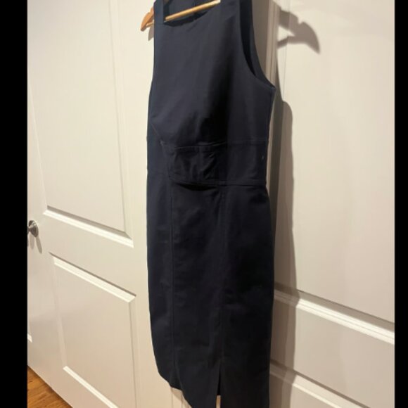 Ann Taylor - Midi Sheath Dress (Navy) - Picture 4 of 6